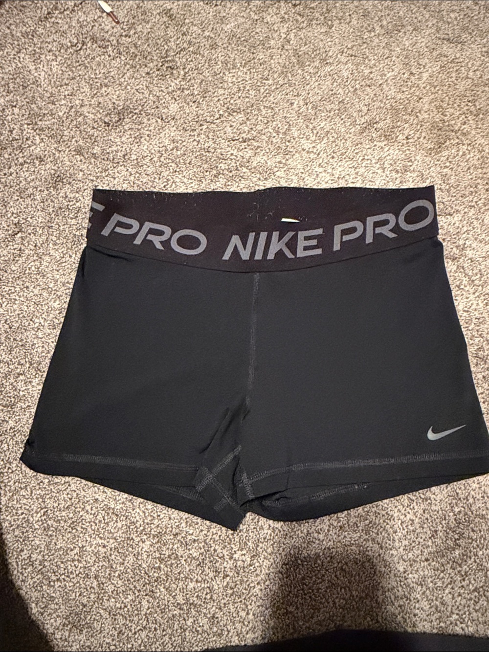 Nike Black Pro Performance Compression Shorts